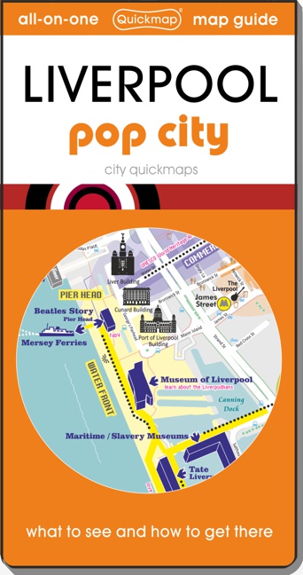 Liverpool pop city Quickmap cover ISBN 9780993161346