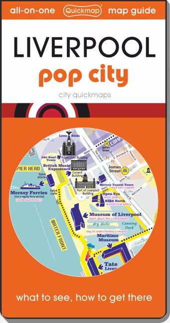 Liverpool pop city Quickmap cover ISBN 9781739709174