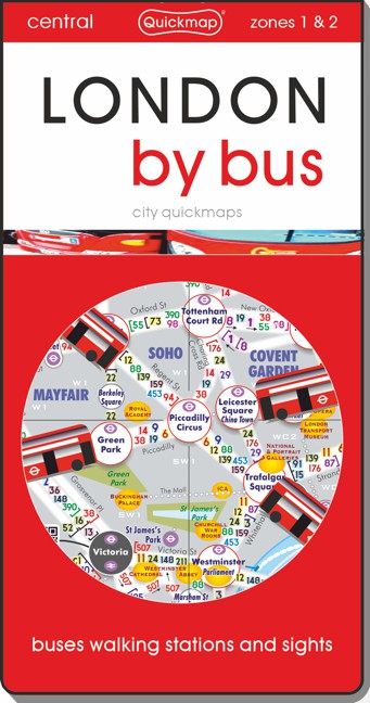 London by Bus city Quickmap cover