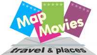 brand logo of MapMovie, travel and places